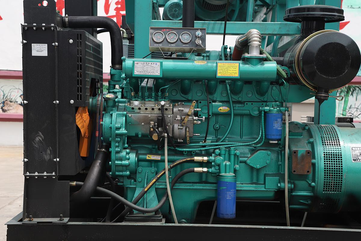 6寸鋼(gang)履帶反循環鑽機(ji)