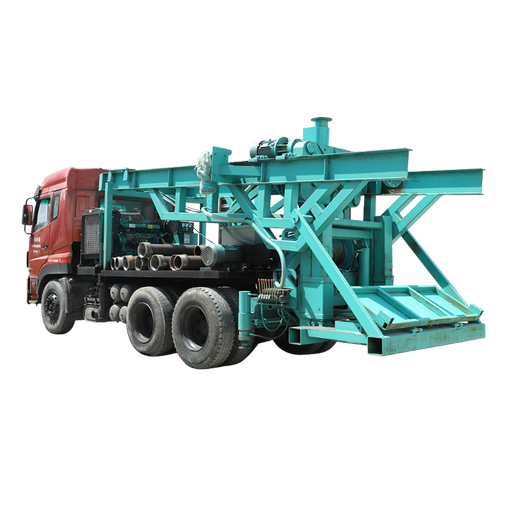 8寸後(hòu)八輪汽車鑽機(jī)